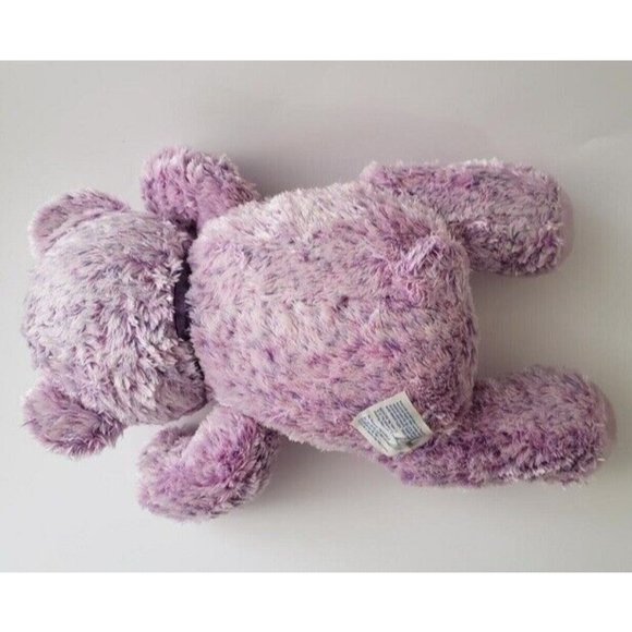 Build A Bear 15in Purple Pink Silk Soft Bean Bag paw butt Plush Animal Bear - Picture 3 of 10
